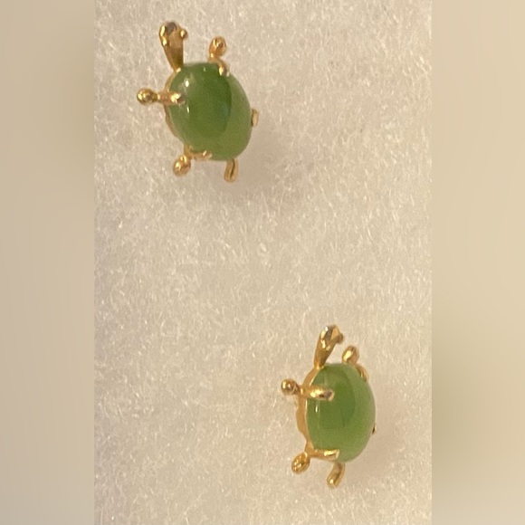NEW Genuine Jade earrings - Picture 3 of 3